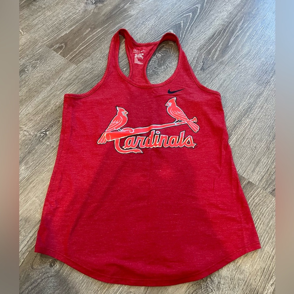 St. Louis Cardinals red tank top